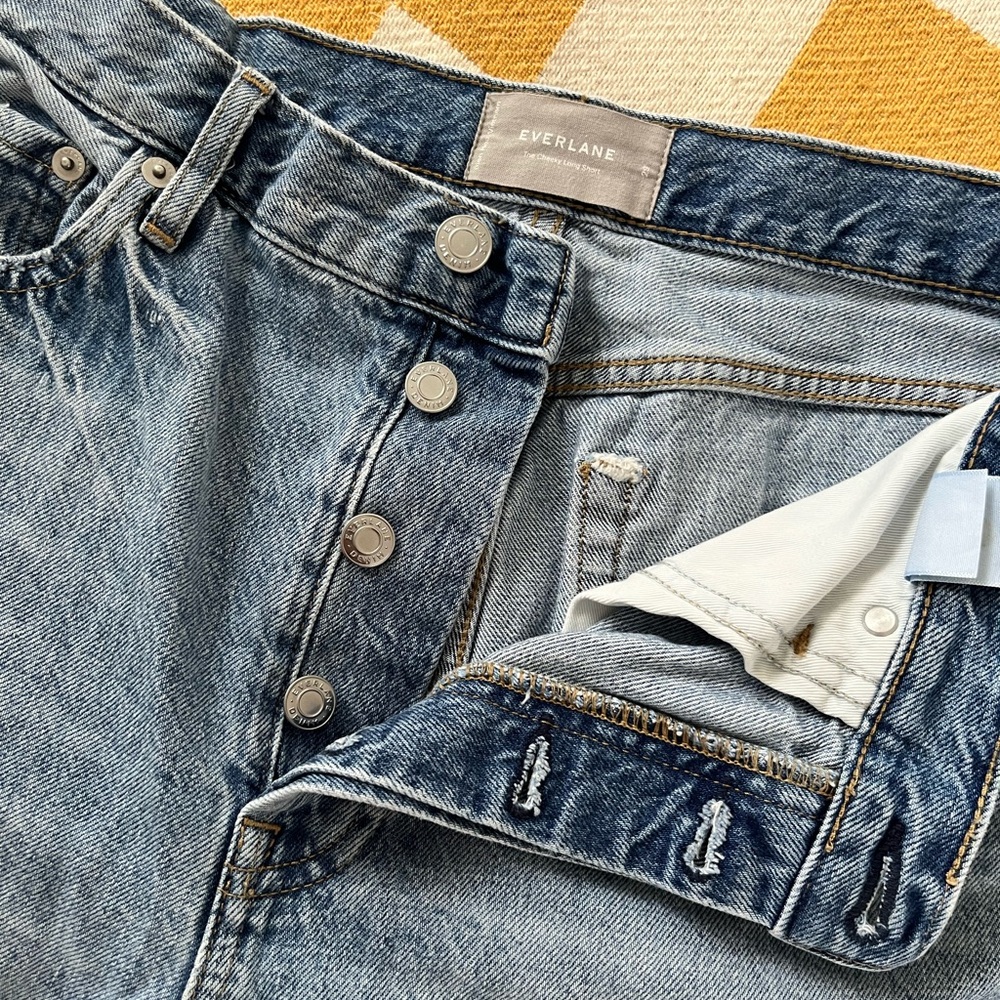 Womens Size 29 Everlane The Cheeky Long Shorts EUC